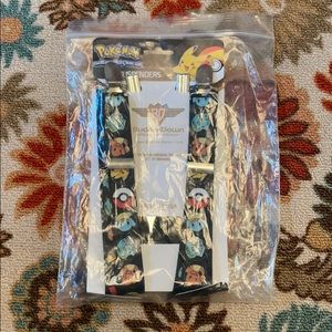 Pokémon Suspenders - NEW